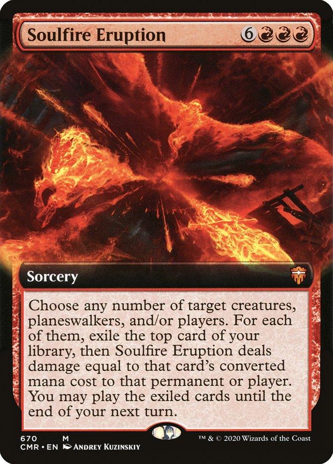 Soulfire Eruption (Extended Art) [Commander Legends] - Trinity Hobby