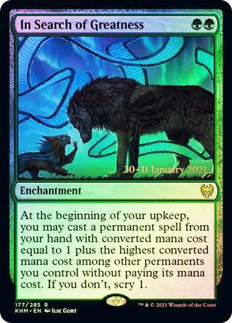 In Search of Greatness [Kaldheim Prerelease Promos] - Trinity Hobby