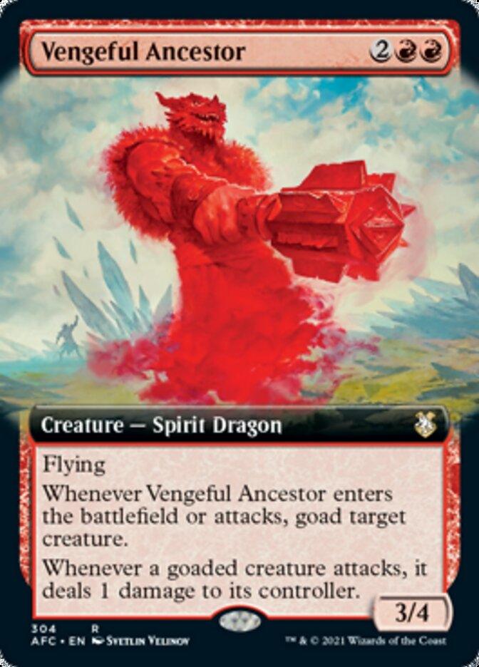Vengeful Ancestor (Extended Art) [Dungeons & Dragons: Adventures in the Forgotten Realms Commander] - Trinity Hobby