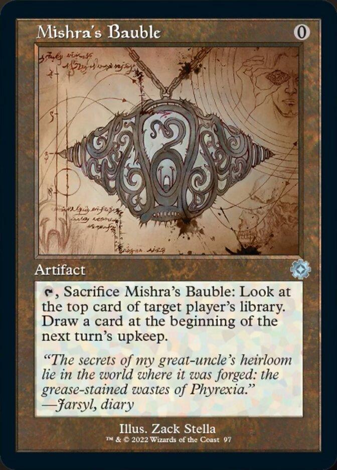 Mishra's Bauble (Retro Schematic) [The Brothers' War Retro Artifacts] - Trinity Hobby