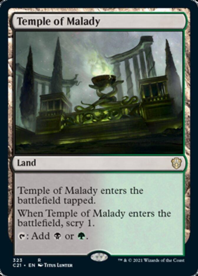 Temple of Malady [Commander 2021] - Trinity Hobby