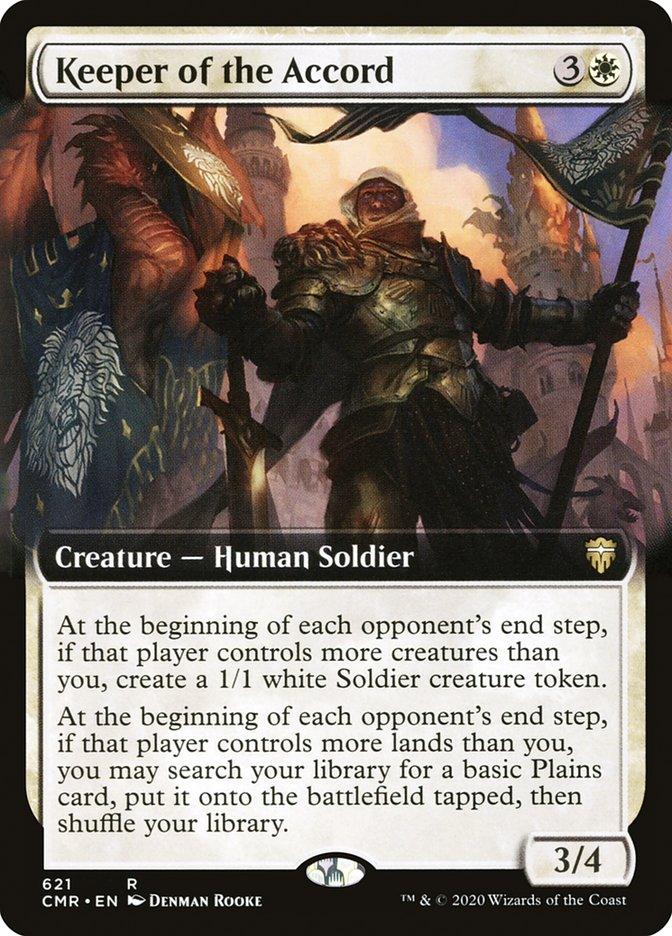 Keeper of the Accord (Extended Art) [Commander Legends] - Trinity Hobby