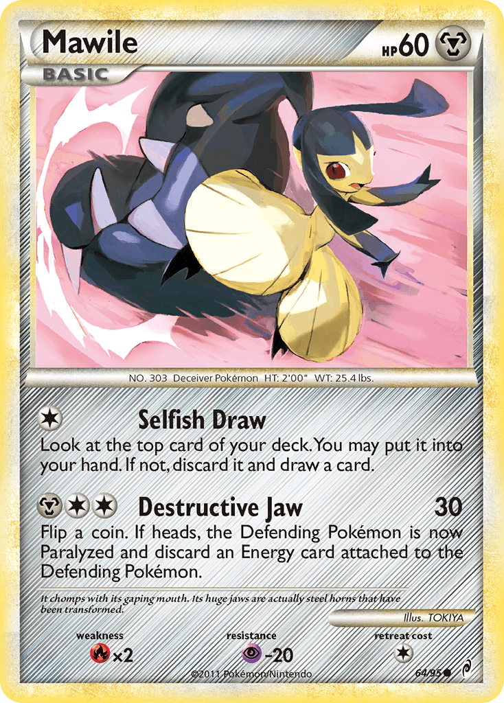 Mawile (64/95) [HeartGold & SoulSilver: Call of Legends] - Trinity Hobby