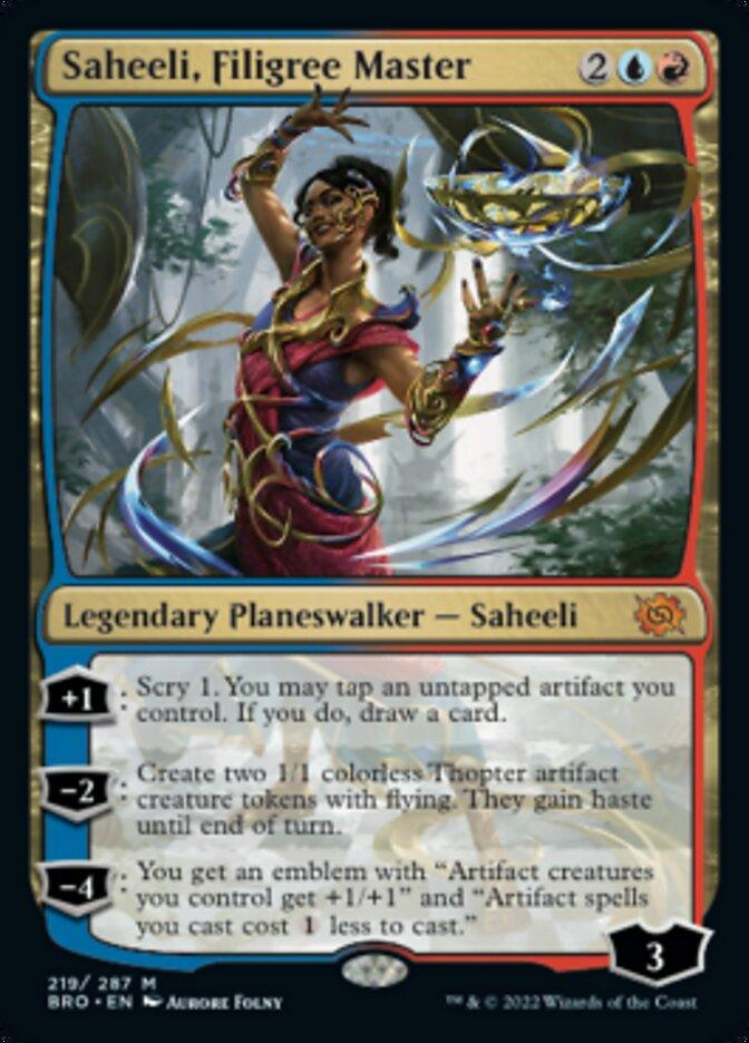 Saheeli, Filigree Master [The Brothers' War] - Trinity Hobby
