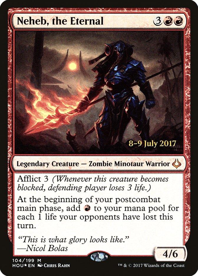 Neheb, the Eternal [Hour of Devastation Prerelease Promos] - Trinity Hobby