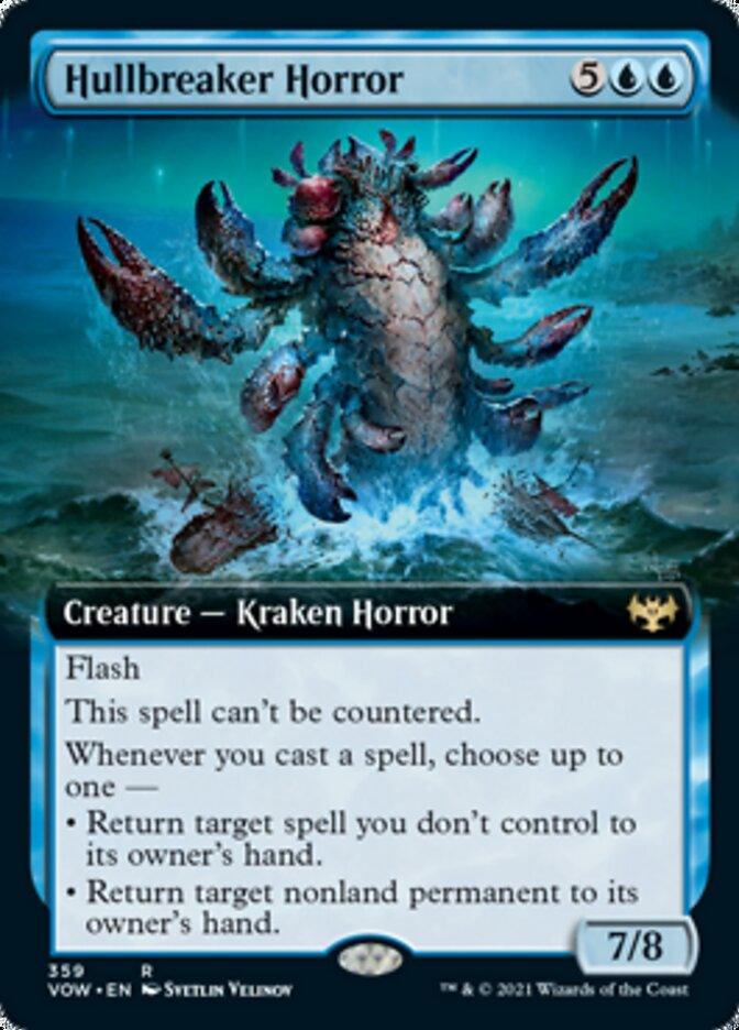 Hullbreaker Horror (Extended Art) [Innistrad: Crimson Vow] - Trinity Hobby