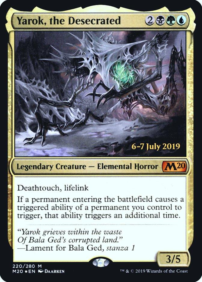 Yarok, the Desecrated [Core Set 2020 Prerelease Promos] - Trinity Hobby