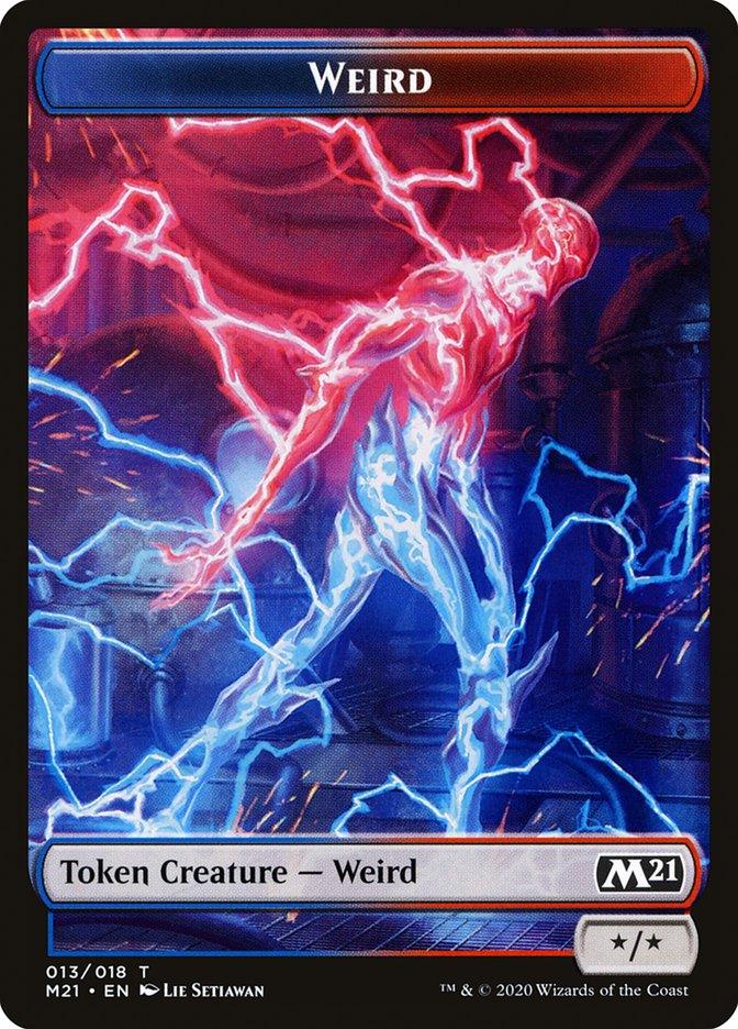 Pirate // Weird Double-Sided Token [Core Set 2021 Tokens] - Trinity Hobby