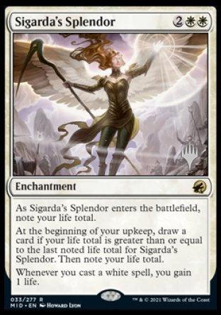 Sigarda's Splendor (Promo Pack) [Innistrad: Midnight Hunt Promos] - Trinity Hobby