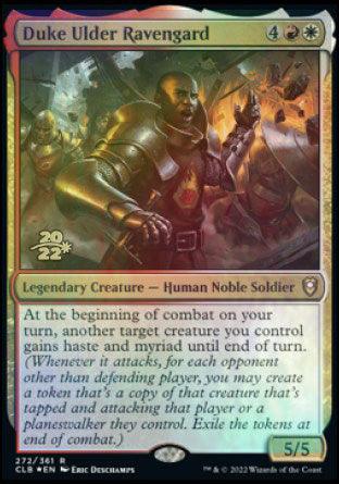 Duke Ulder Ravengard [Commander Legends: Battle for Baldur's Gate Prerelease Promos] - Trinity Hobby