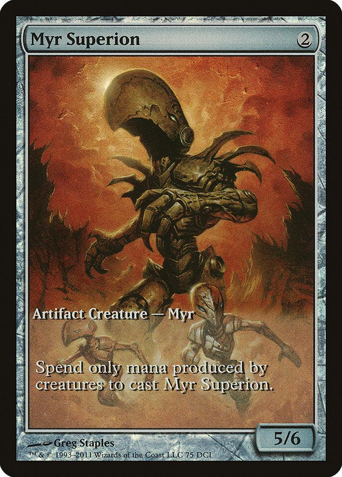 Myr Superion (Game Day) (Extended Art) [New Phyrexia Promos] - Trinity Hobby