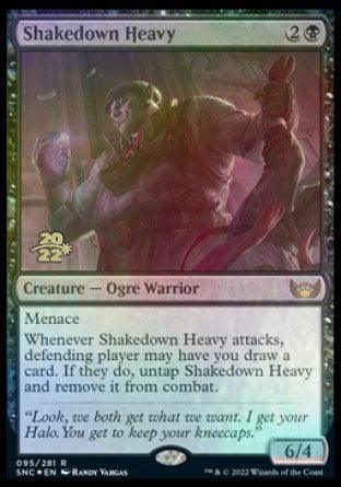 Shakedown Heavy [Streets of New Capenna Prerelease Promos] - Trinity Hobby