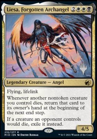 Liesa, Forgotten Archangel (Promo Pack) [Innistrad: Midnight Hunt Promos] - Trinity Hobby