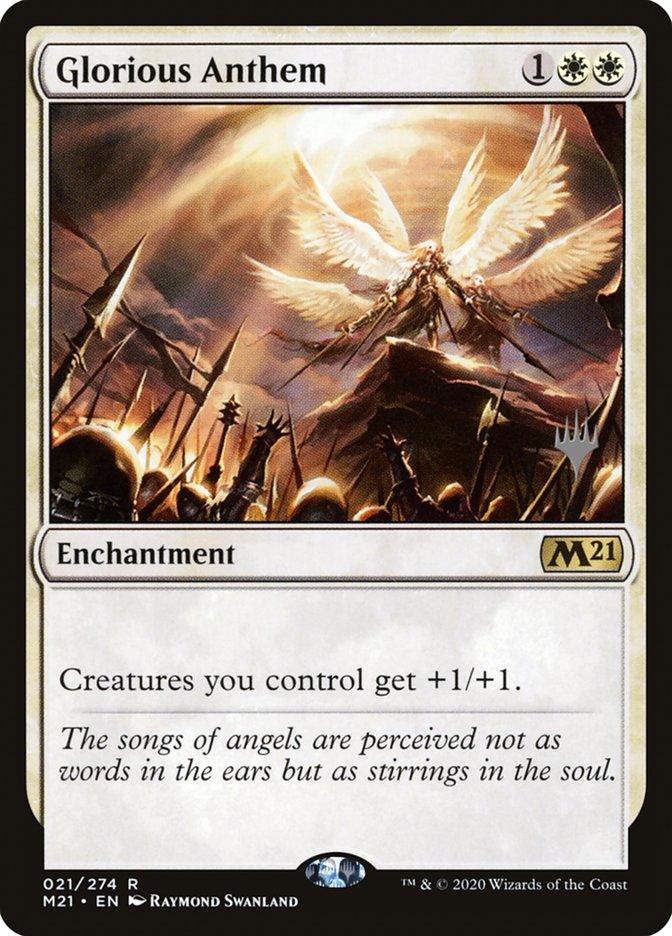 Glorious Anthem (Promo Pack) [Core Set 2021 Promos] - Trinity Hobby