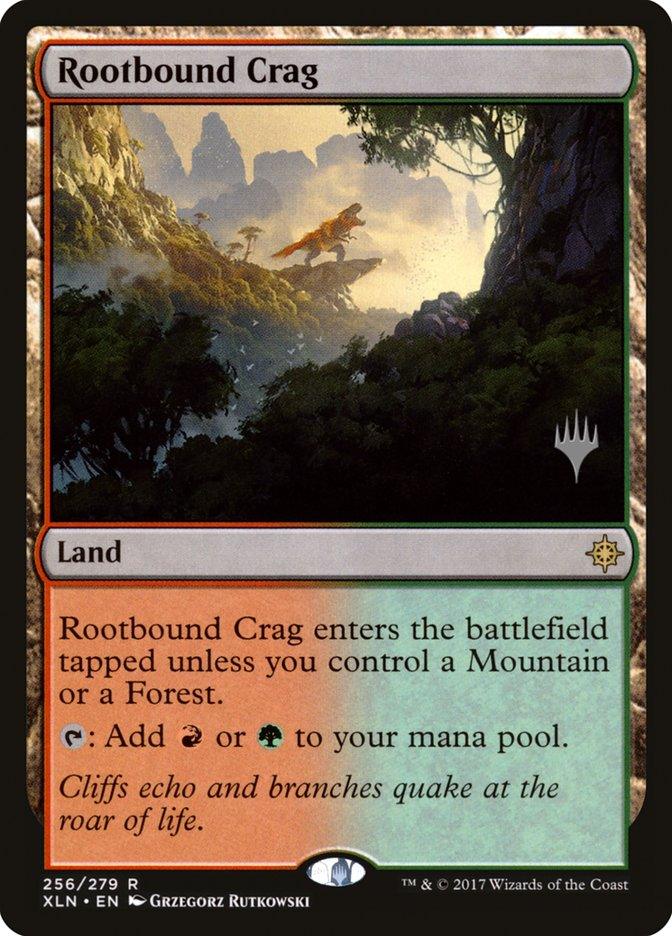 Rootbound Crag (Promo Pack) [Ixalan Promos] - Trinity Hobby