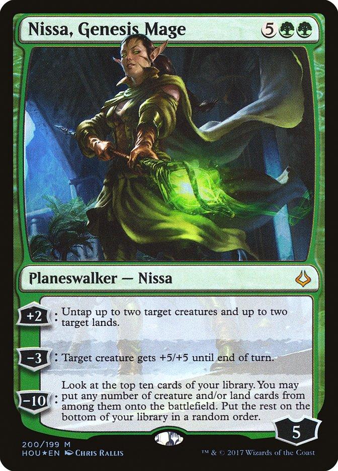 Nissa, Genesis Mage [Hour of Devastation] - Trinity Hobby