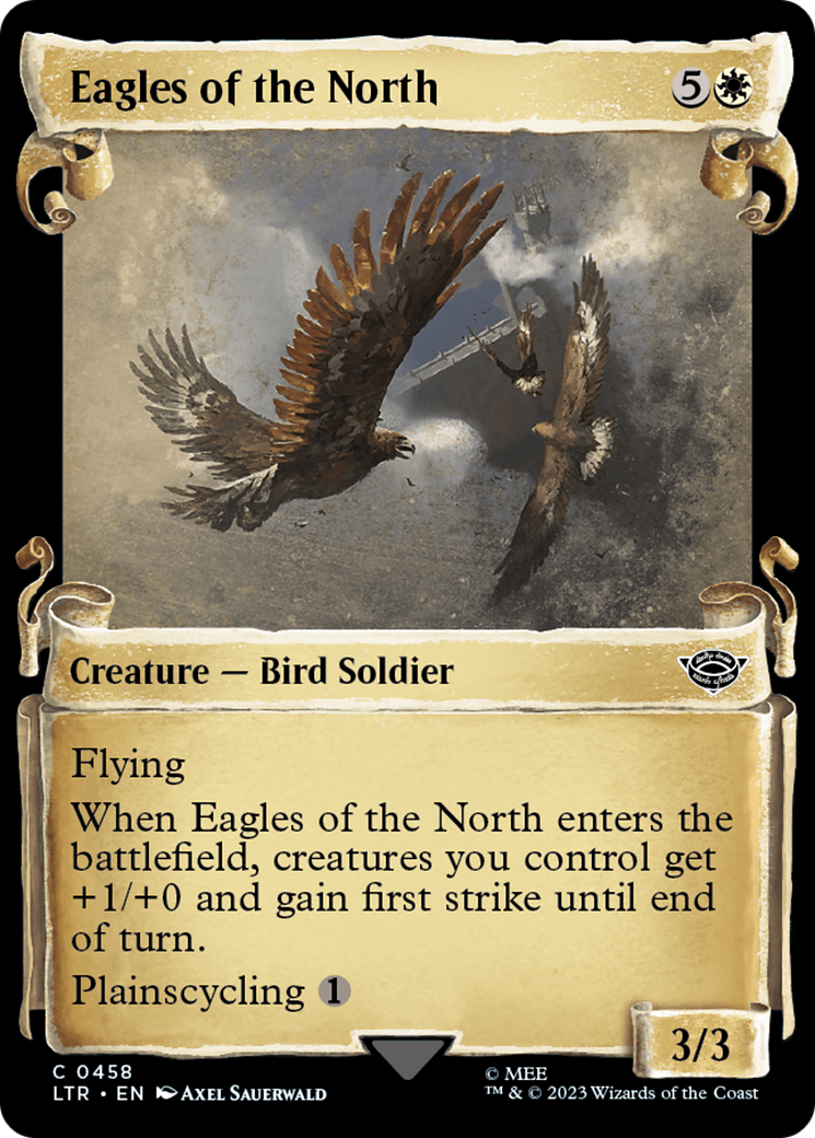 Eagles of the North [The Lord of the Rings: Tales of Middle-Earth Showcase Scrolls] - Trinity Hobby