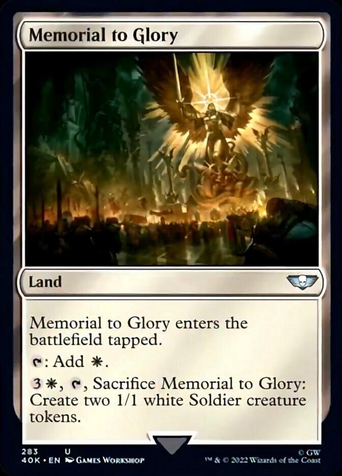 Memorial to Glory [Warhammer 40,000] - Trinity Hobby