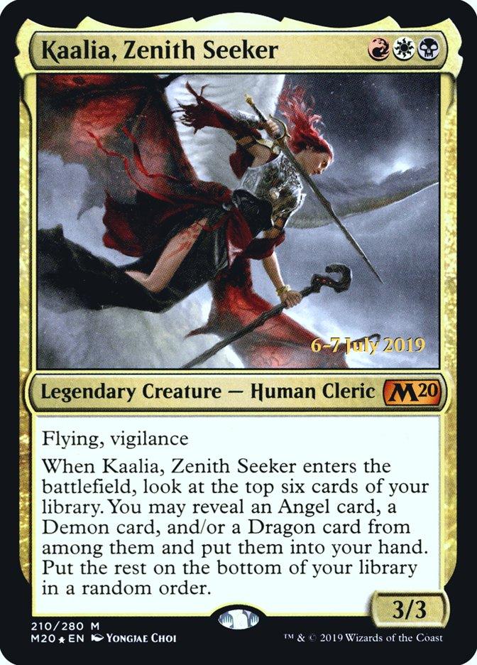 Kaalia, Zenith Seeker [Core Set 2020 Prerelease Promos] - Trinity Hobby