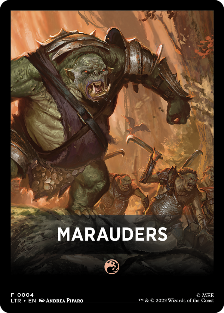 Marauders Theme Card [The Lord of the Rings: Tales of Middle-Earth Tokens] - Trinity Hobby