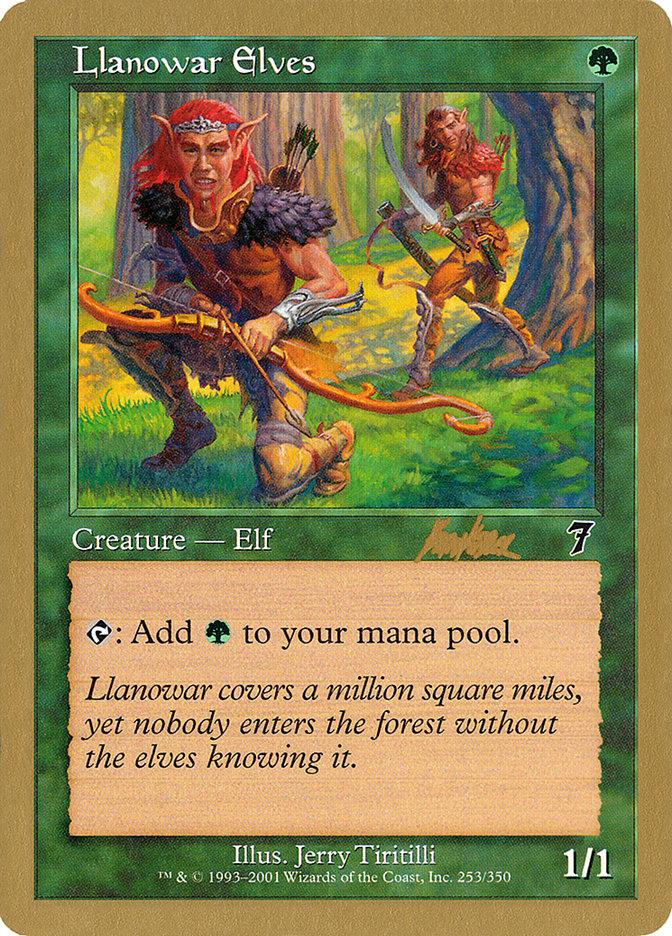 Llanowar Elves (Brian Kibler) [World Championship Decks 2002] - Trinity Hobby