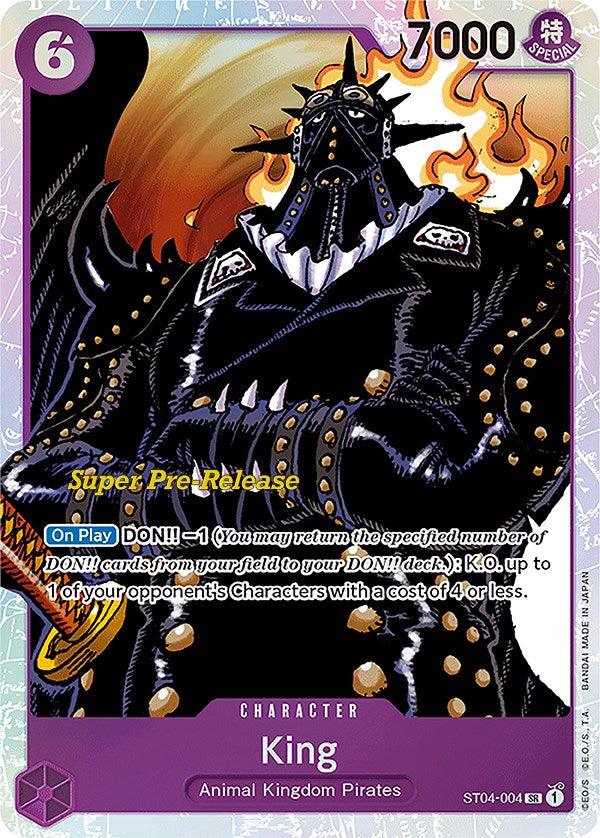 King [Super Pre-Release Starter Deck: Animal Kingdom Pirates] - Trinity Hobby