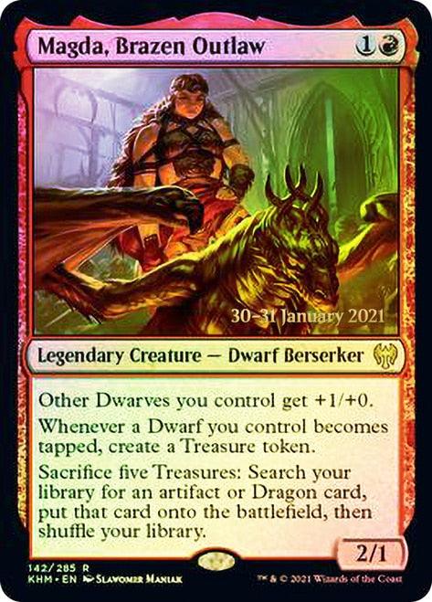 Magda, Brazen Outlaw [Kaldheim Prerelease Promos] - Trinity Hobby