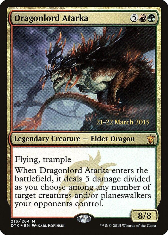 Dragonlord Atarka [Dragons of Tarkir Prerelease Promos] - Trinity Hobby