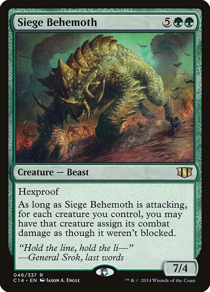 Siege Behemoth [Commander 2014] - Trinity Hobby