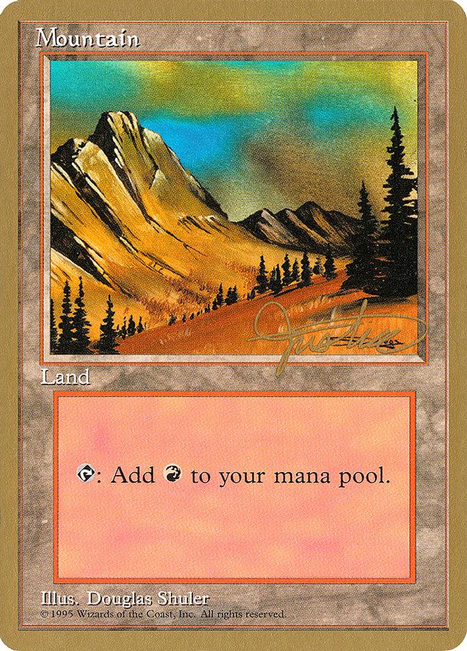 Mountain (mj375) (Mark Justice) [Pro Tour Collector Set] - Trinity Hobby