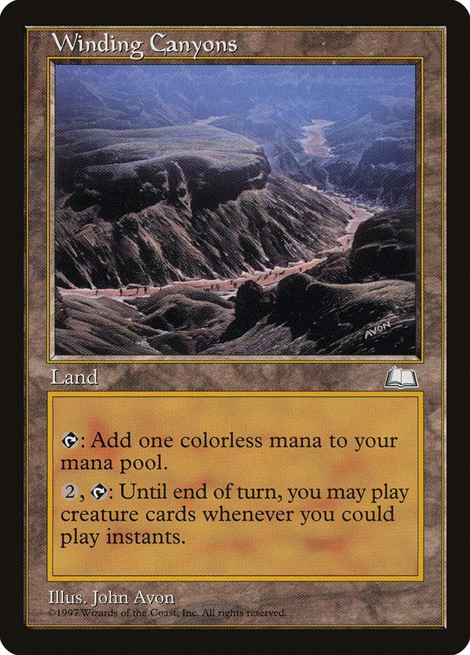 Winding Canyons [Weatherlight] - Trinity Hobby