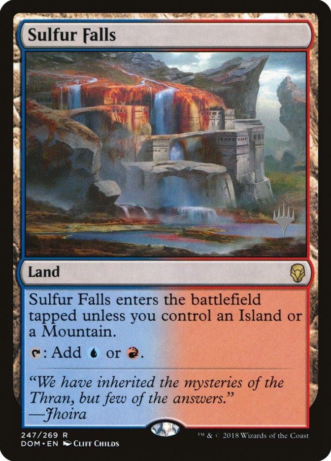 Sulfur Falls (Promo Pack) [Dominaria Promos] - Trinity Hobby