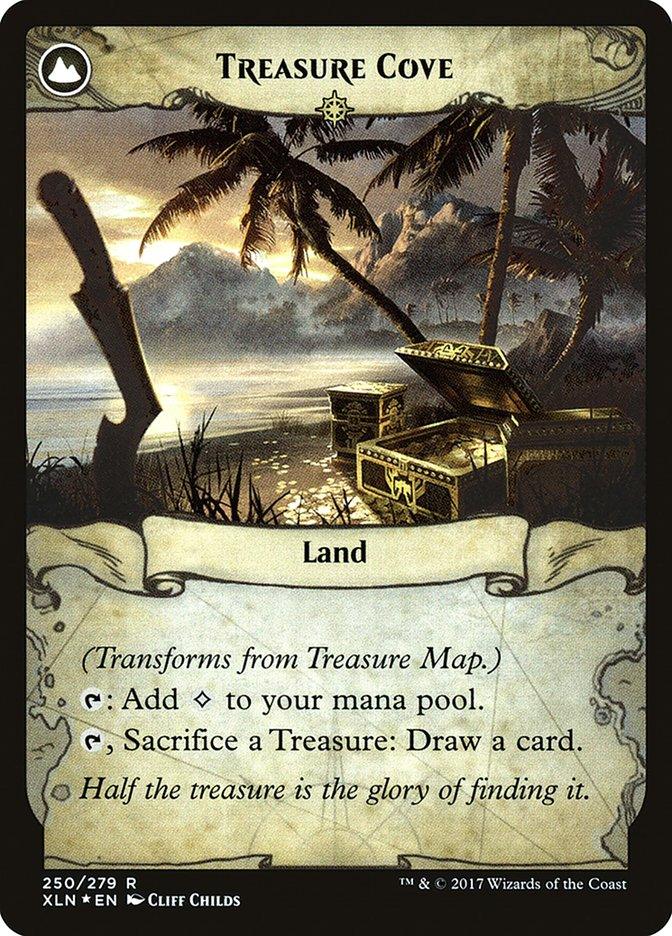 Treasure Map // Treasure Cove [Ixalan Prerelease Promos] - Trinity Hobby