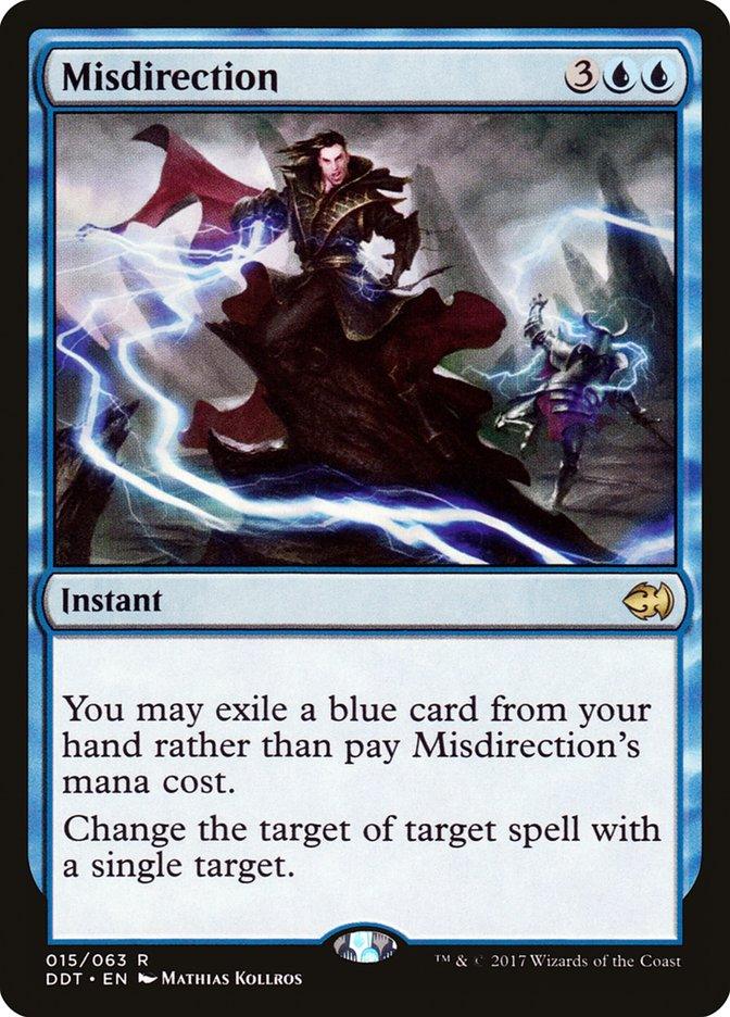 Misdirection [Duel Decks: Merfolk vs. Goblins] - Trinity Hobby