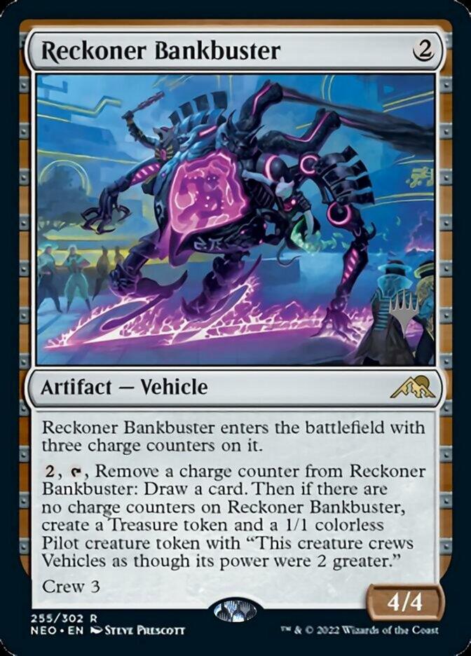 Reckoner Bankbuster (Promo Pack) [Kamigawa: Neon Dynasty Promos] - Trinity Hobby