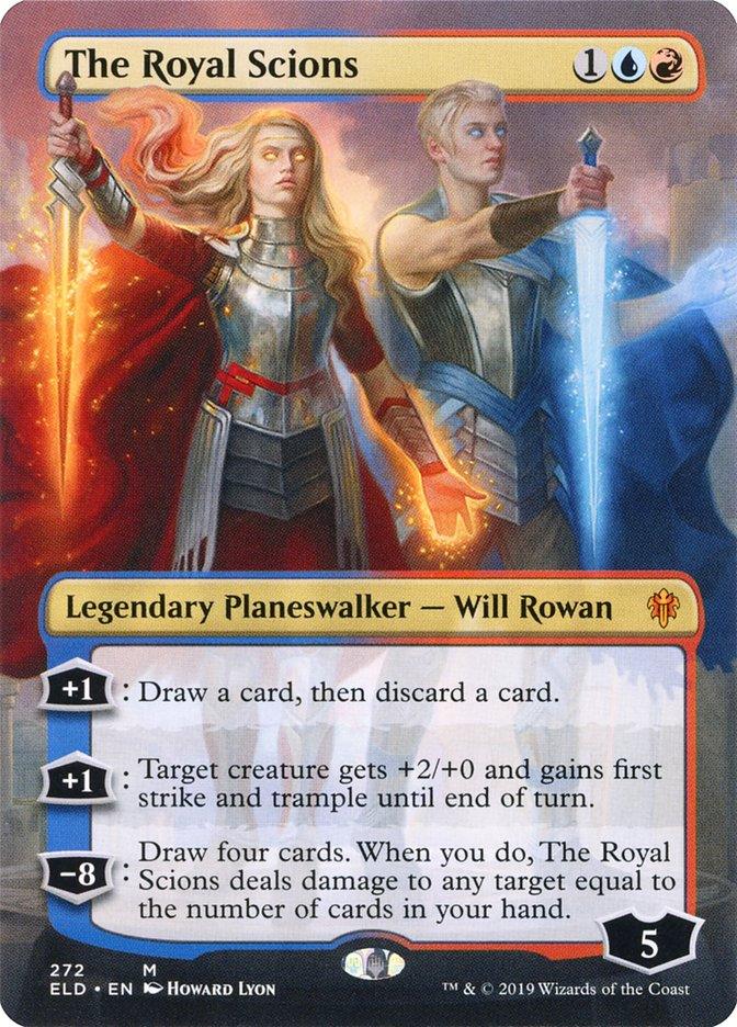 The Royal Scions (Borderless) [Throne of Eldraine] - Trinity Hobby
