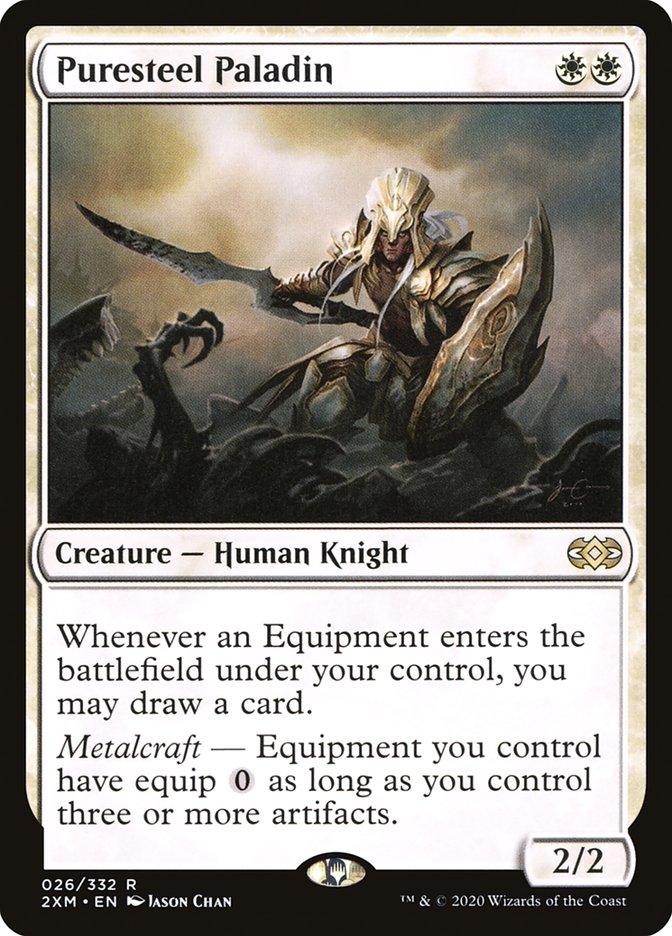 Puresteel Paladin [Double Masters] - Trinity Hobby