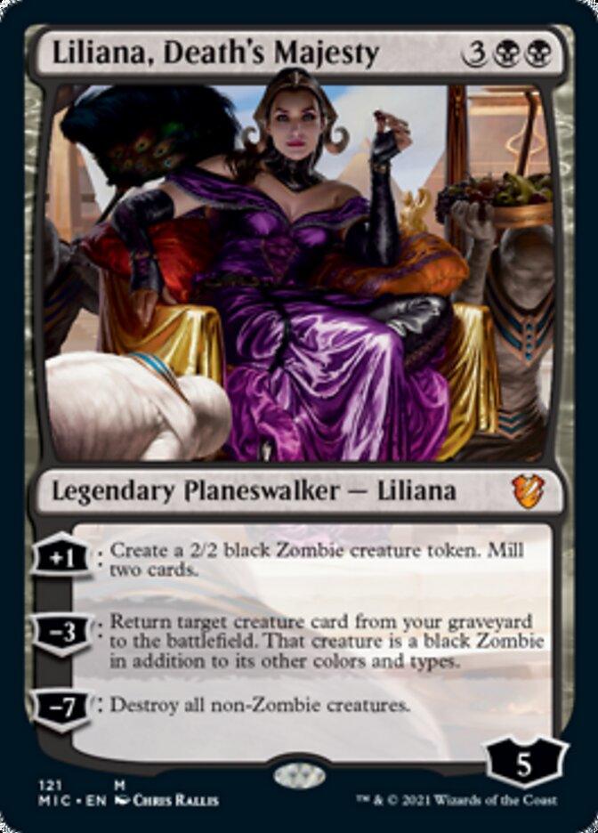 Liliana, Death's Majesty [Innistrad: Midnight Hunt Commander] - Trinity Hobby