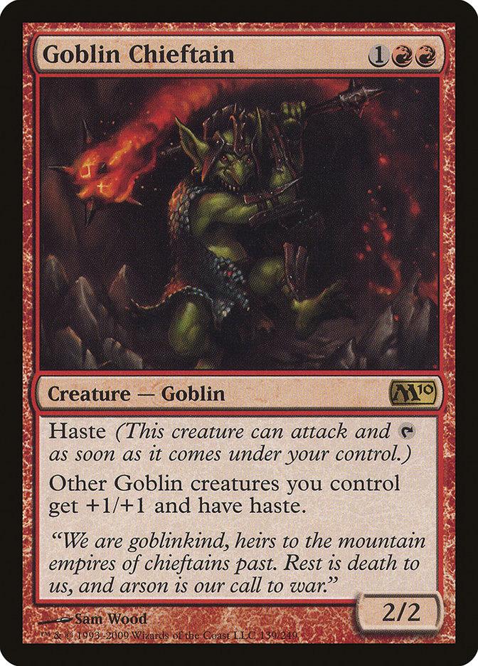 Goblin Chieftain [Magic 2010] - Trinity Hobby