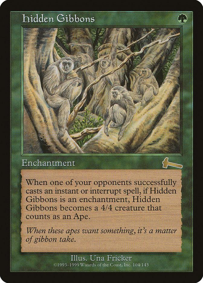 Hidden Gibbons [Urza's Legacy] - Trinity Hobby