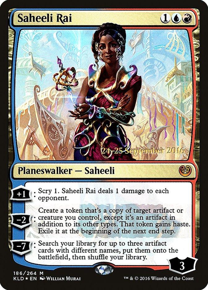 Saheeli Rai [Kaladesh Prerelease Promos] - Trinity Hobby