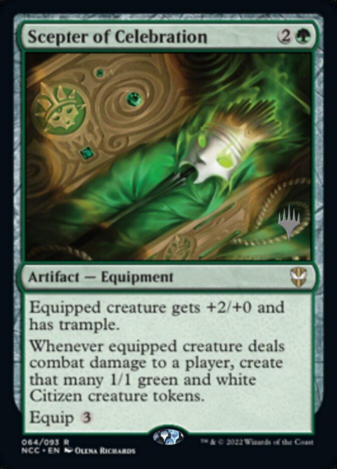 Scepter of Celebration (Promo Pack) [Streets of New Capenna Commander Promos] - Trinity Hobby