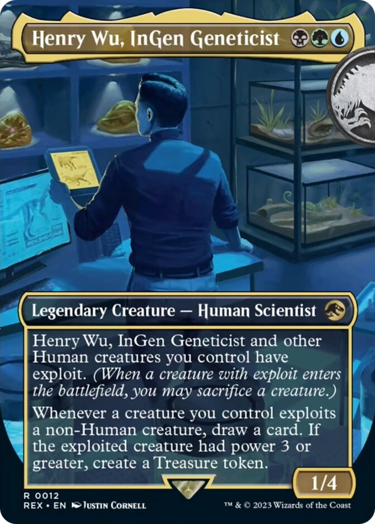 Henry Wu, InGen Geneticist (Borderless) [Jurassic World Collection] - Trinity Hobby