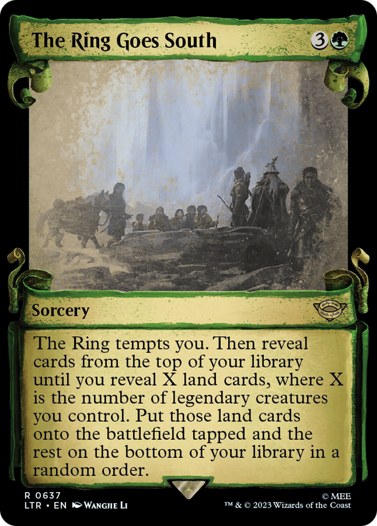 The Ring Goes South [The Lord of the Rings: Tales of Middle-Earth Showcase Scrolls] - Trinity Hobby
