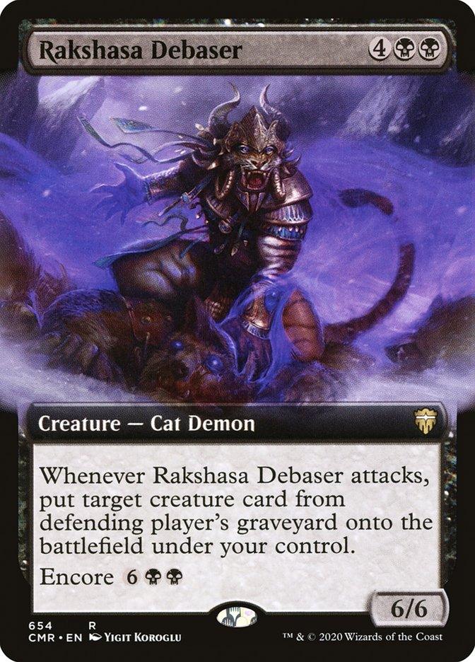 Rakshasa Debaser (Extended Art) [Commander Legends] - Trinity Hobby