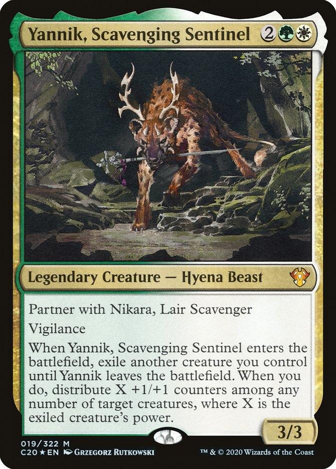 Yannik, Scavenging Sentinel [Commander 2020] - Trinity Hobby