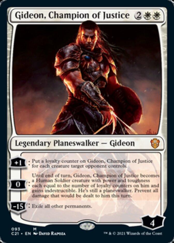 Gideon, Champion of Justice [Commander 2021] - Trinity Hobby