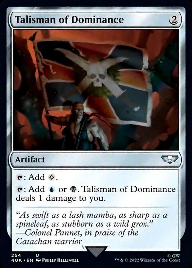 Talisman of Dominance (254) (Surge Foil) [Warhammer 40,000] - Trinity Hobby