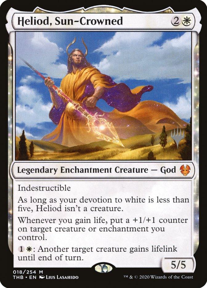 Heliod, Sun-Crowned (Promo Pack) [Theros Beyond Death Promos] - Trinity Hobby