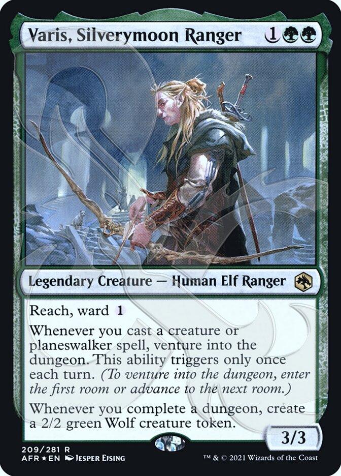 Varis, Silverymoon Ranger (Ampersand Promo) [Dungeons & Dragons: Adventures in the Forgotten Realms Promos] - Trinity Hobby